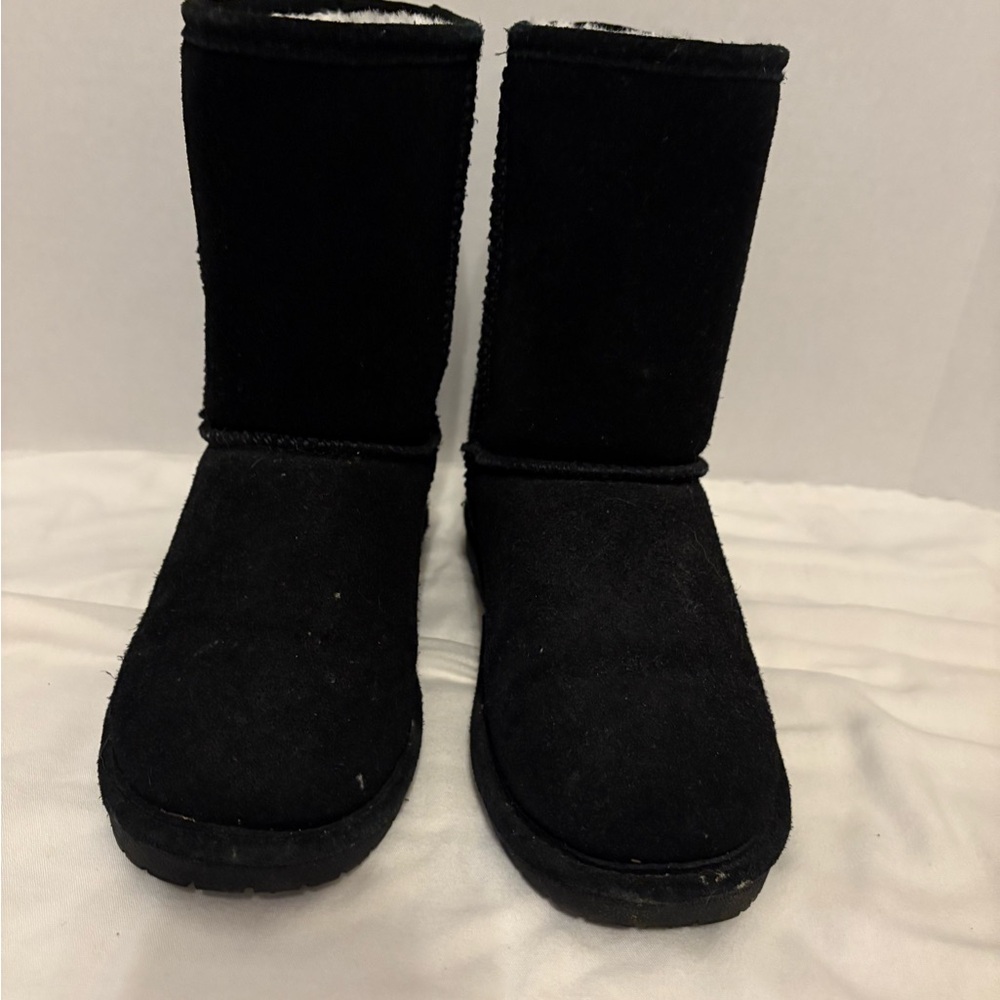 Classic Black Suede Boots